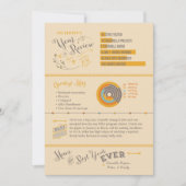 Année rétro en révision Cartes de Noël - Infograph (Devant)