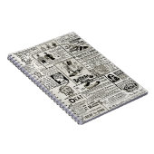 Années 1890, le charmant journal victorien annonce (Côté Droit)