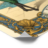 Années 1890 Vêtements de bain victoriens Poster (Coin)