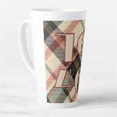 Années 1940 Plaid Two Tone Mug (Angle gauche)