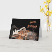 Années '20 d'art déco Lounging la carte (Fleur jaune)