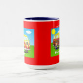 années 60 : Peace and Love, Far Out, tasse de café (Centre)