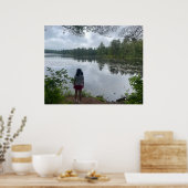 Années 80 perdues dans les bois Poster (Cuisine)