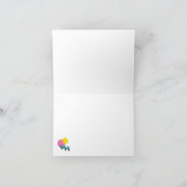 Années 90 Cartes de remerciements pliées (Intérieur)