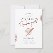 Années de recrue Premier anniversaire Invitation B (Devant)