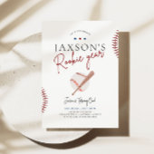 Années de recrue Premier anniversaire Invitation B