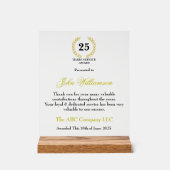 Années de services (Recto)