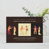 Années folles Invitations (Debout devant)