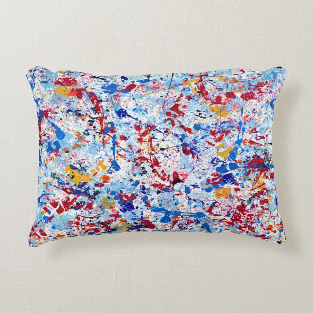 Annelisa No. 12 Abstract Accent Pillow Accent Kussen (Voorkant)