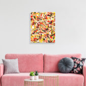 Annelisa No. 7 Abstract Canvas Print (Insitu (Woonkamer))