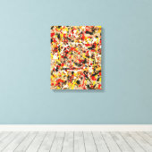 Annelisa No. 7 Abstract Canvas Print (Insitu (Houten vloer))