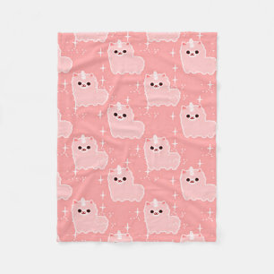 Annenroze vlot unicorn Sparkles Fleece Deken