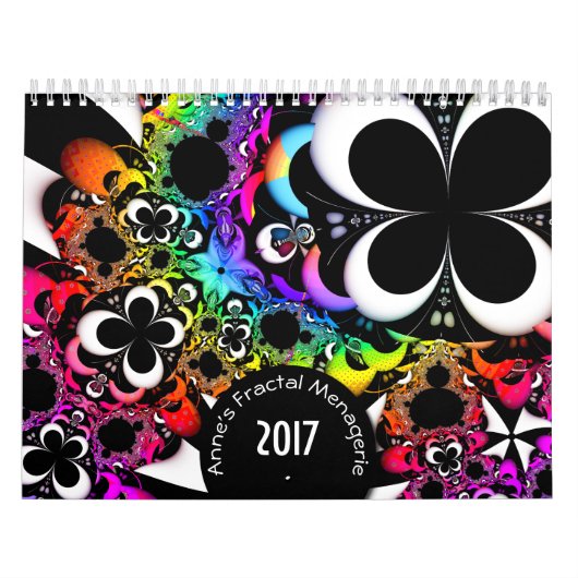 Anne's Fractal Menagerie Agenda Kalender (Hoes)