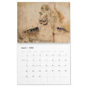 Annie Calendrier Art Nouveau (Mar 2026)