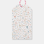 Annie Confetti Waterverf Stippen Gift Label Cadeaulabel (Achterkant)