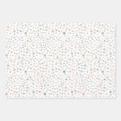 Annie Confetti Waterverf Stippen Wrapping Paper (Voorkant 3)