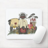 Annie Doll Sheep & Crows Muismat (Met muis)