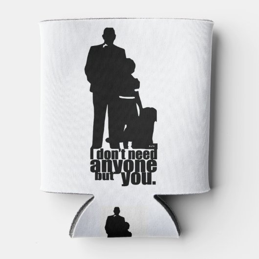 Annie en papa Warbucks Blikjeskoeler (Voorkant)