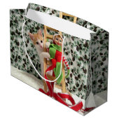 Annie et l'elfe Noël - Chat /Kitten Sac cadeau (Dos Angle)
