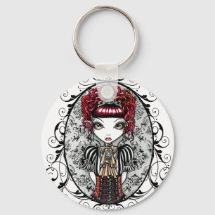 "Annie" Gothic Victoriaans Couture Fairy Sleutelha Sleutelhanger