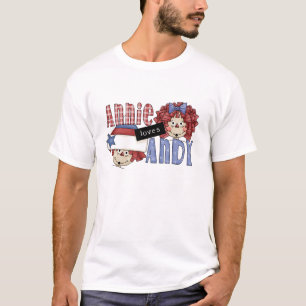 Annie houdt van Andy Ragdoll T-shirt
