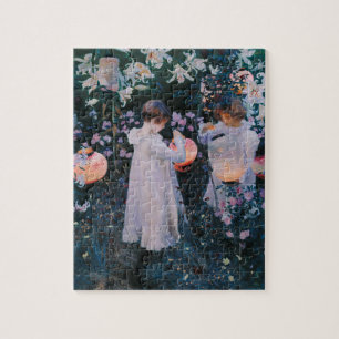 Annie, Lily, Lily, Roos van John Singer Sargent Legpuzzel