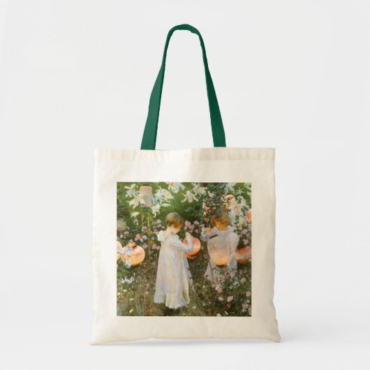 Annie, Lily, Lily, Roos van John Singer Sargent Tote Bag (Voorkant)