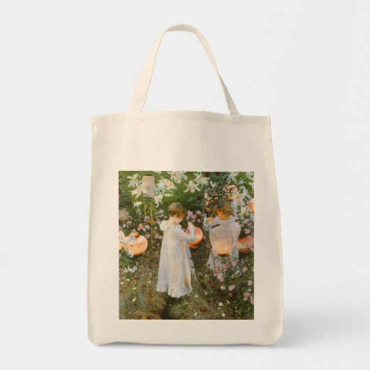 Annie, Lily, Lily, Roos van John Singer Sargent Tote Bag (Voorkant)