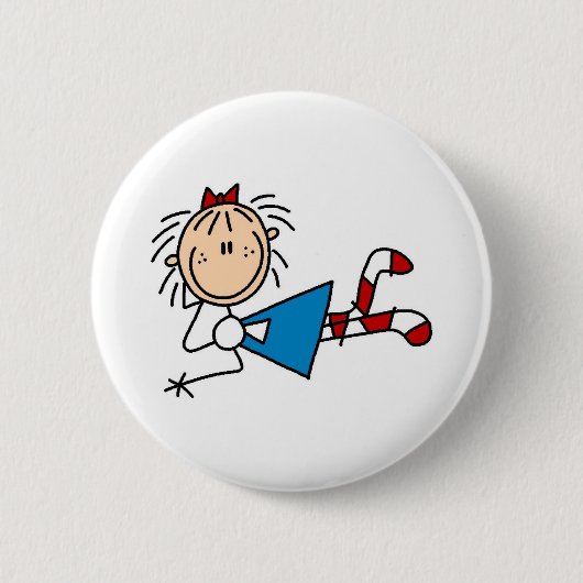 Annie Lying Down Button (Voorkant)