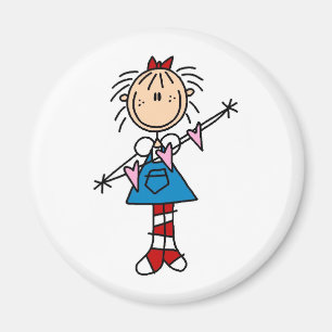 Annie met hartenmagneet magneet