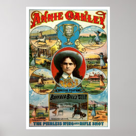 Annie Oakley - Afdrukken Poster