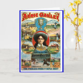 Annie Oakley - Carte (Fleur jaune)