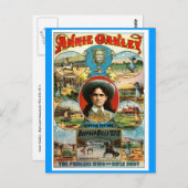 Annie Oakley - Carte postale (Devant / Derrière)