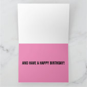 Annie Oakley Funny Cowgirl BIRTHDAY JUMBO Kaarten (Binnen)