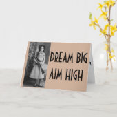 Annie Oakley Funny Cowgirl Cartes (Fleur jaune)