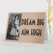 Annie Oakley Funny Cowgirl cartes d'anniversaire (Fleur jaune)