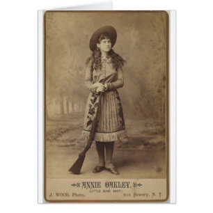 annie oakley heeft weinig zekerheid