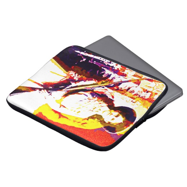 Annie Oakley Laptop Computer Sleeve (Voorkant top)