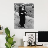 Annie Oakley Portrait Poster (Thuiskantoor)
