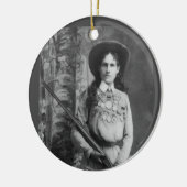 ANNIE OAKLEY SCHERPE SHOOTER KERST ORNAMENT (Links)