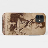Annie Oakley Sepia Case-Mate iPhone Case (Achterkant (horizontaal))