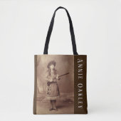Annie Oakley Sharpschutter Canvas tas (Voorkant)