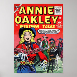 Annie Oakley Westerne Tales Poster