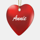 Annie Ornament Heart (Links)