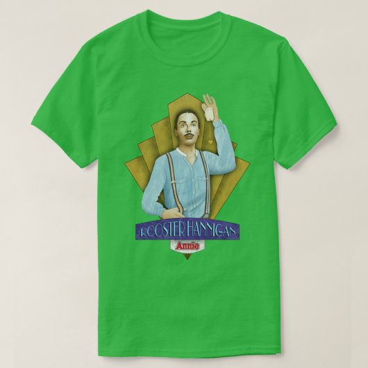 ANNIE Rooster Hannigan T-shirt (Design voorkant)