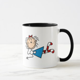 Annie se trouvant vers le bas tasse