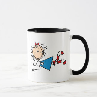 Annie se trouvant vers le bas tasse