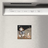 Annies Accordian Magnet Magneet (Insitu (Vaatwasser))