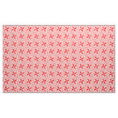 Annie's Choice Block Quilt Pattern in Red Stof (Yard (91,4 cm))