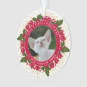 Annie's eerste kerstversiering ornament (voorkant)